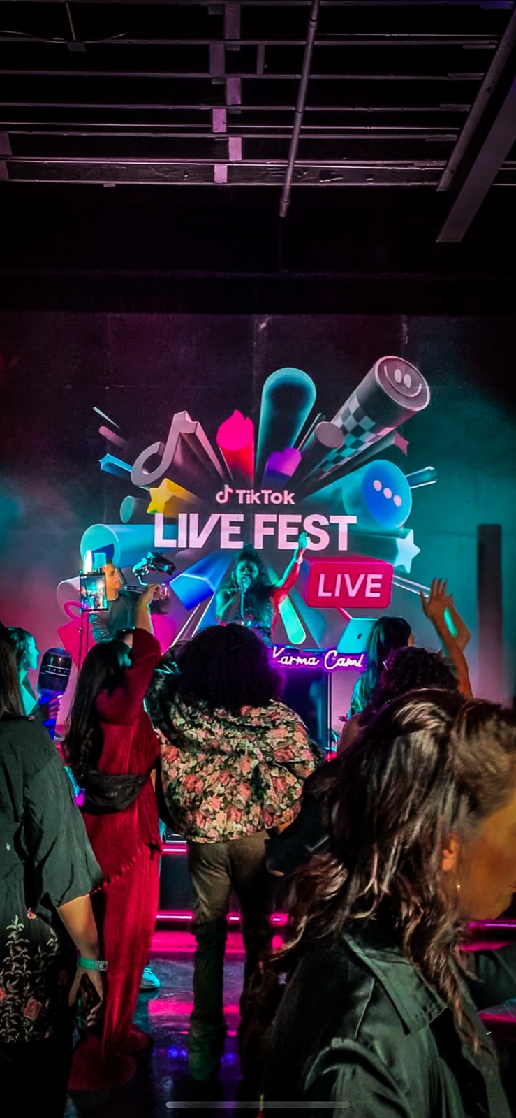 TikTok Live Fest stage, Ice Palace Films, Miami