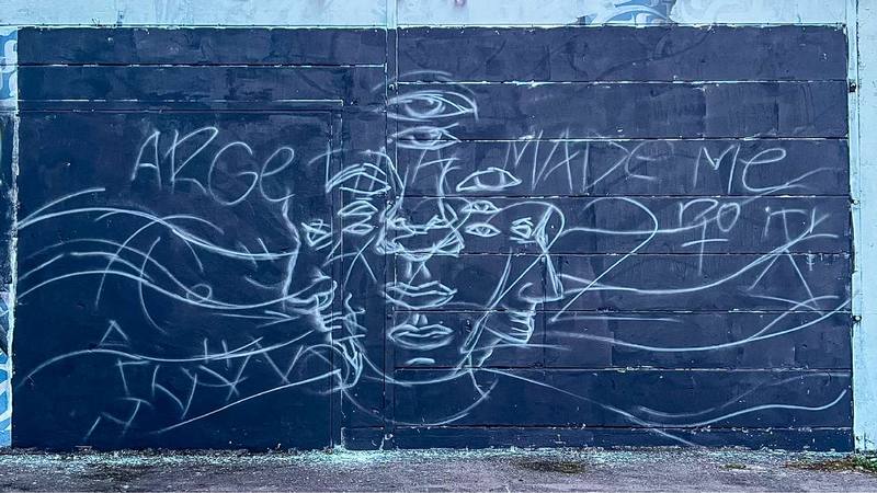 Meeting of Styles mural by Cundo Marchi in Malmö, Sweden, view 2