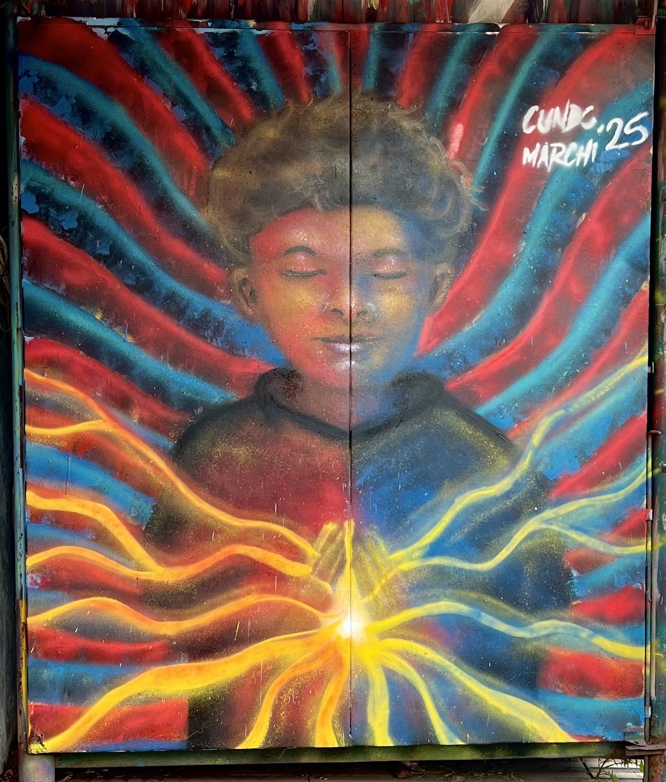 Inner Child, mural by Cundo Marchi, San Fernando, Buenos Aires, Argentina, 2025