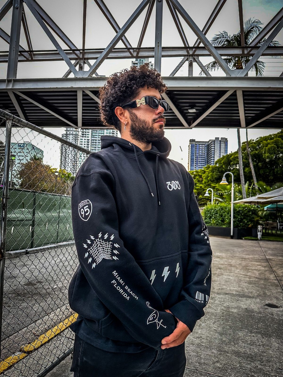 Miami Bitch Hoodie by Cundo Marchi