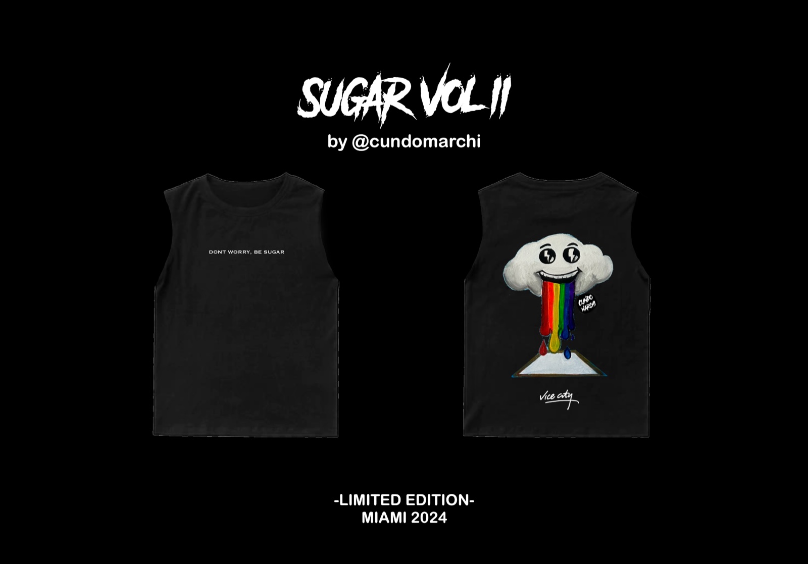 Sugar Shirt Vol II digital mockup by Cundo Marchi
