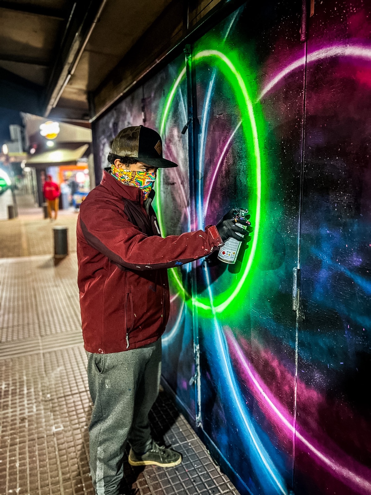 Universe Citizens painting process